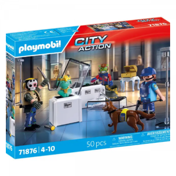 Playmobil Polizia Rapina in gioielleria 71876