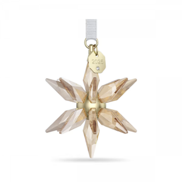 Decorazione Stella Swarovski Edizione Annuale 3D 2025 ambra 5701505