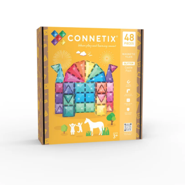 Connetix costruzioni Castello Glitter 48 pz CT-G-00048-GP