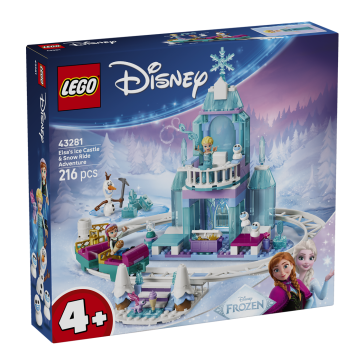 LEGO Frozen Castello di ghiaccio di Elsa e avventura sulla neve 43281