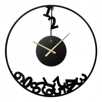 Orologio da parete metallo Lowell numeri cadutii 60 cm 21570