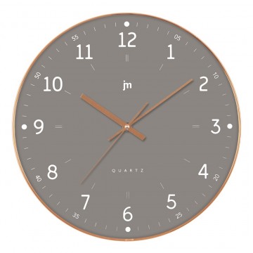 Orologio da parete Lowell in abs 35 cm grigio 00975G