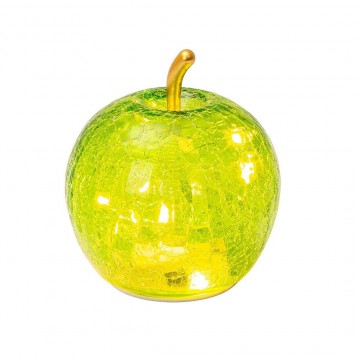 Mela con led Lamart 12 cm verde 1038387