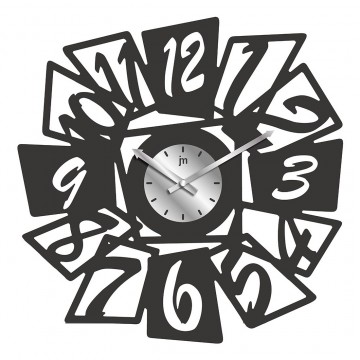 Orologio da parete Lowell cassa in metallo 40 cm 14989