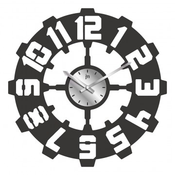 Orologio da parete Lowell cassa in metallo 40 cm 14987