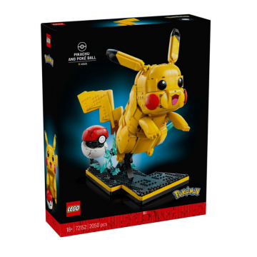LEGO Pokémon Pikachu e Poké Ball 72152