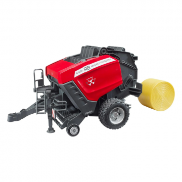 Bruder Rimorchio Massey Ferguson pressaballe 02039