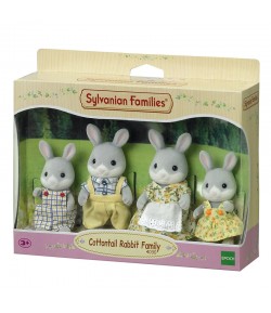 Sylvanian Families famiglia conigli grigi 4030