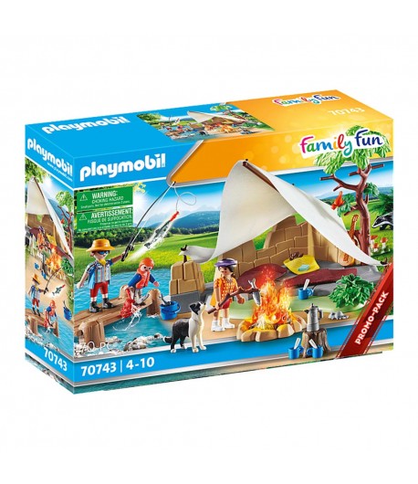 Playmobil Famiglia in campeggio 70743