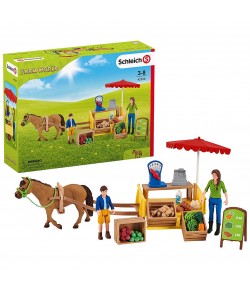 Carretto mercato ortofrutticolo Schleich 42528