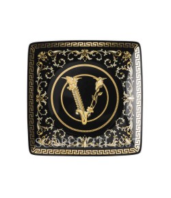 Coppetta quadra Virtus Gala Black Versace Rosenthal 12 cm  11940 403729 15253