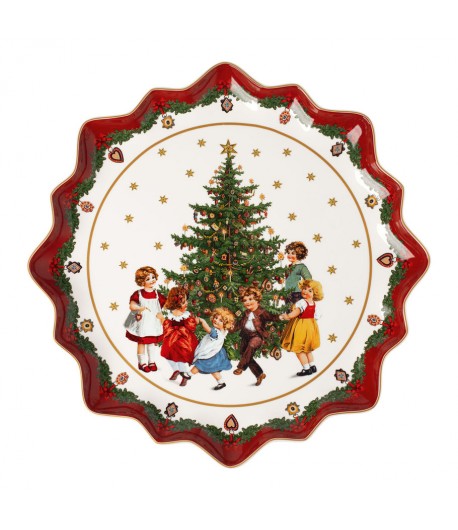 Piatto dolci fondo Natale Villeroy & Boch Toy's Fantasy 14 8332 2281