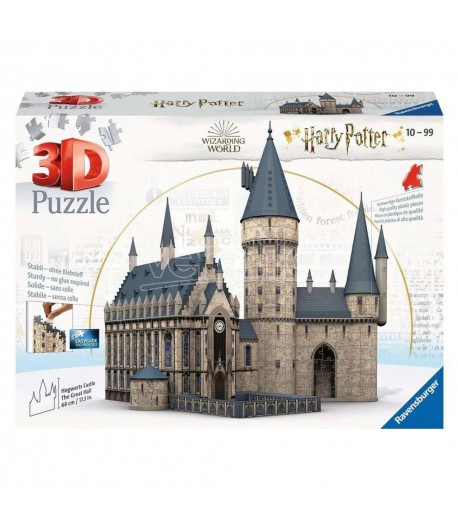 Puzzle 3D Ravensburger Castello Harry Potter sala grande 11259