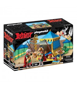 Playmobil Asterix Tenda del capo con generali 71015