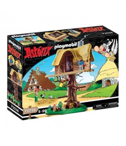 Playmobil Asterix Assurancetourix casa sull'albero 71016