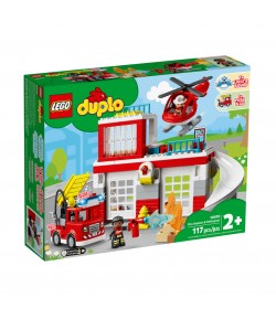 Lego Duplo Caserma dei Pompieri ed elicottero 10970