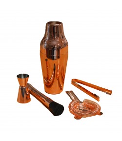 Set 5 pz Cocktail Mixology inox copper Paderno  41461-C5